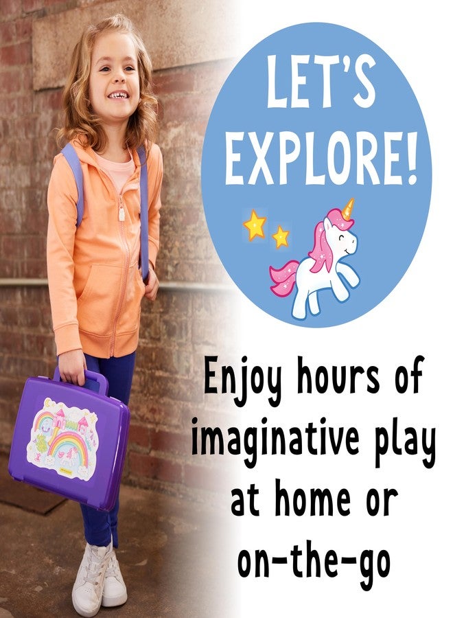 Creativity for Kids Sensory On The Go Kit: Magical Playground - Sensory Bins for Toddlers Ages 3-5+, Unicorn Gifts for Girls, Preschool and Toddler Toys - Image 3